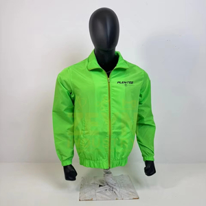 Chaqueta Cortavientos Ligera para Hombre, Impermeable, con Capucha, para Deportes al Aire Libre, Transpirable, Diseño Personalizado OEM - Product Image 1