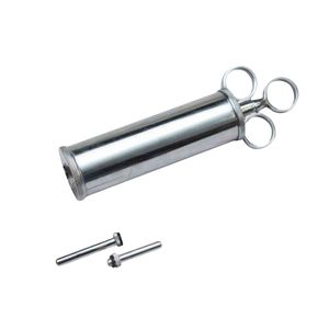 Seringue chirurgicale pour oreilles en acier inoxydable durable et réutilisable de qualité supérieure, DEBONAIRII, pour chats, chiens, instruments vétérinaires - Product Image 2