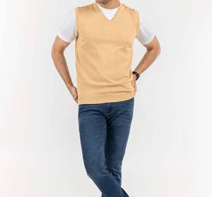 Pull-over solide en tricot torsadé pour hommes, tissu chaud et doux, laine, manches longues, pull décontracté et respirant - Product Image 2