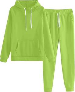<b>Top</b> Trending Women Fleece Winter Warm Sportswear Sweat Suit Pullover Slim Fit Tracksuit Jogging Hoodies <b>and</b> Joggers <b>Trouser</b> <b>Sets</b> - Product Image 2