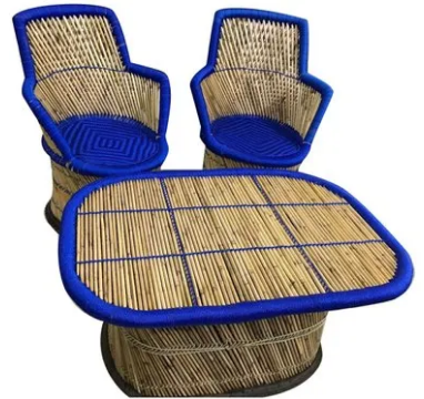 Moderner Hotel-Sessel mit Rattan-Bambus-Tisch fr Innen- und Auenbereich,  Freizeit-Korbstuhl-Set fr Zuhause, Schlafzimmer, Wohnzimmer, Park|  Alibaba.com