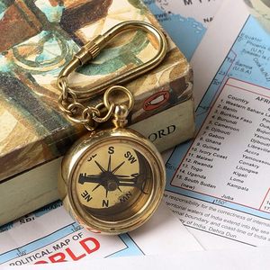 Llavero de Brújula Ross London de Latón Antiguo Hecho a Mano por Shubham, Estilo Náutico Vintage para Uso Diario o como Objeto de Exhibición (Dorado) - Product Image 6