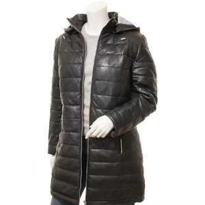 Chaqueta de Cuero Casual Elegante de Primera Calidad para Mujer, Nuevo Diseño Moderno con Logotipo Personalizado, MOQ Bajo, Temporada de Otoño - Product Image 3