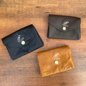 มาใหม่ล่าสุดผู้หญิงจริงหนังเหรียญกระเป๋าสตางค์สไตล์กระเป๋าสตางค์กระเป๋าสตางค์ขนาดเล็กของแท้หนัง Unisex กระเป๋าเงินเหรียญหลากสี - Product Image 1