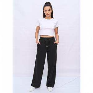 2025 gros printemps nouveau décontracté Baggy Multi poches femmes droite Vintage coupe ample respirant confortable à la mode Cargo pantalon - Product Image 4