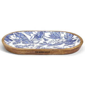 Elegante Bandeja Decorativa de Metal para Servir Alimentos en el Hogar, Forma Rectangular, Acabado Dorado Antiguo, Calidad Estándar - Product Image 6