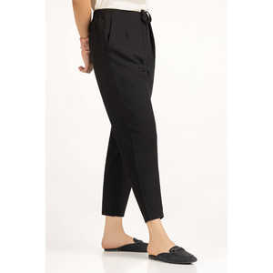Pantalones Casuales de Corte Ajustado WM-TRC-WS25-026, Cintura Alta, Antiarrugas - Product Image 5