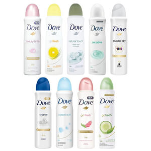 Déodorant en spray Dove 150 ml à vendre Prix d'usine d'un grossiste agréé Toutes les saveurs disponibles - Product Image 4