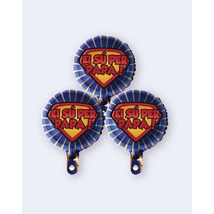 ¡El Señor! Globos de aluminio 24.5x30.5cm Decoraciones para fiestas Bolsa de 12 piezas - Product Image 1