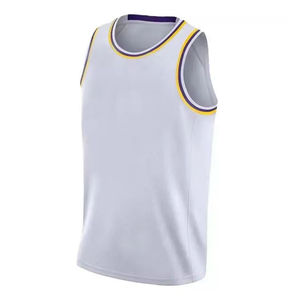 Créez vos propres ensembles de maillots de basket-ball personnalisés - Respirant, léger, 100% polyester, grande taille, évacuation de l'humidité - Product Image 5