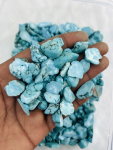 ราคาขายส่ง หินกรวดธรรมชาติ เกรด AAA คริสตัลเทอร์ควอยซ์ หินควอตซ์ขัดเงา หินประดับอัญมณี รับสั่งทำ - Product Image 3