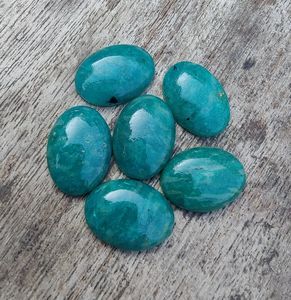 Top Grade Quality Natural Amazonite Oval Shape Cabochon Flat Back Calibrated Genuine Gemstones For Sale at Affordable Prices OEM - Product Image 5