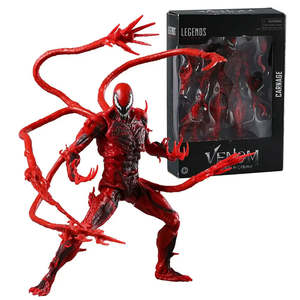 Nueva Figura de Acción Articulada de la Serie Venom Carnage, Modelo de Juguete de Plástico para Coleccionar y Decoración del Hogar, Accesorios de Anime ODM en Caja - Product Image 1