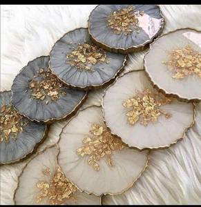 Plateau à plantes en bois Art Déco fait main, cadeau de mariage pour elle / décoration d'intérieur - Product Image 5