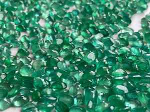 Lote de Esmeraldas Naturales de Zambia al por Mayor, Piedras Sueltas de Color Verde Esmeralda, Corte Esmeralda, en Quilates, BALAJI GEMS JEWELLERY - Product Image 1