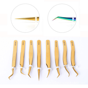 Fournitures d'extension de cils 3D Excellente fermeture Pince à cils en acier inoxydable avec pointe pointue Fabriqué au Pakistan - Product Image 6