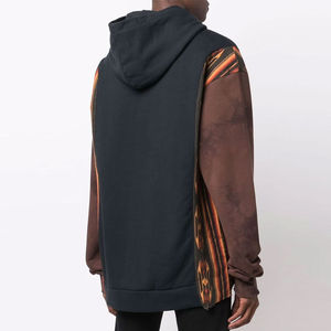 Sweat à capuche en molleton délavé personnalisable pour homme avec manches longues, vêtements d'hiver les plus vendus, service de vente en gros OEM, techniques de broderie - Product Image 4