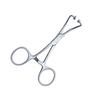 คีมหนีบผ้าสำหรับเสื้อผ้ากระดาษ140มม. คีมสแตนเลสเครื่องมือผ่าตัด CE ได้รับการรับรองจาก ISO - Product Image 5