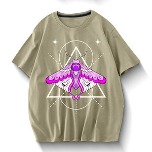 2026 Casual Plus Size Women's Oversized Cotton T-<b>Shirts</b> from Bangladesh Graphic Print Streetwear Tee OEM Manufacturer Supply - Product Image 5