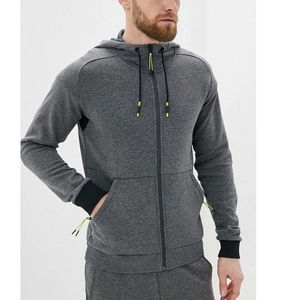 Chándales de hombre con bolsillos Material de alta calidad 2 piezas chándal atlético para hombre diseño de pisada precio barato chándal - Product Image 5