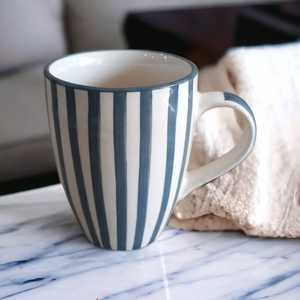 ชุดถ้วยชามเซรามิคพอร์ซเลนสีฟ้าและสีขาวสำหรับรับประทานอาหารชุดเครื่องใช้บนโต๊ะอาหารชามสลัดในครัวแบบคลาสสิก - Product Image 5