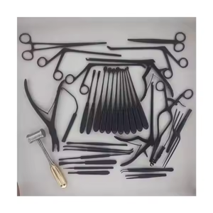 เซ็ตผ่าตัดลามิเนตจากเยอรมัน35ชิ้นเครื่องมือผ่าตัดออร์โธปิดิกส์เคลือบสีดำผ่านการรับรอง CE ISO - Product Image 2