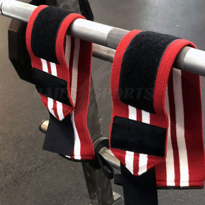 Poignet d'entraînement de gymnastique OEM dernier style produit chaud pour le fitness et l'haltérophilie matériau néoprène souple avec logo personnalisé - Product Image 4