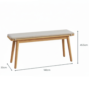 Scandinavian Design Legnano 1.4M <b>Dining</b> Bench - Product Image 5