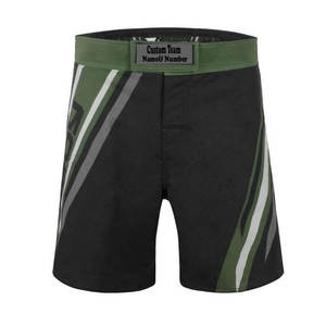 Pantalones cortos MMA con logotipo personalizado al por mayor de alta calidad para hombre, ropa de boxeo con estampado sublimado, ropa de artes marciales de alta calidad - Product Image 5