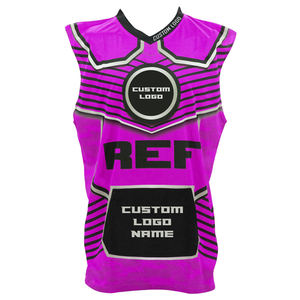 Best Selling Men's Breathable Athletic Sleeveless Paintball Jersey with Elbow Pads Customizable Paintball <b>Apparel</b> - Product Image 4