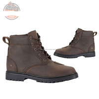 Bottes de moto en cuir de qualité supérieure personnalisables en gros Bottes de course confortables pour l'été Bottes de moto Western