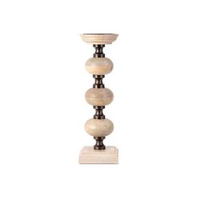 Bougeoir en aluminium et fer noir de vente chaude pour les décorations de Noël et de Pâques à la maison - Product Image 4