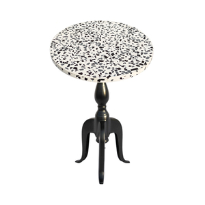 New Arrival Cast Aluminum Side Table With Brass Antique Unique Handmade Living Room Side Table at Low Price - Product Image 5