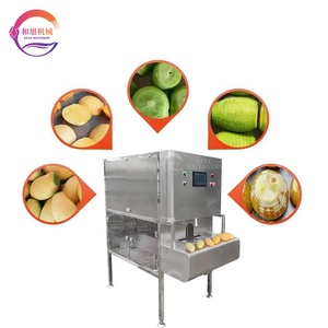 Machine à éplucher et à couper les mangues électriques, machine à retirer les noyaux <span class=keywords><strong>de</strong></span> mangue, à vendre, coupe-légumes multifonctionnel - Product Image 1