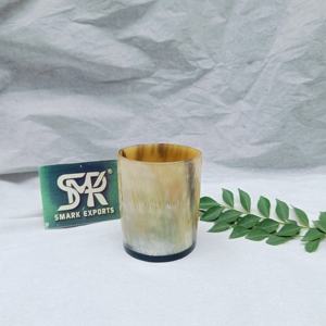 Copa de Vino de Cuerno de Búfalo de Diseño Personalizado, Hecha a Mano, Natural, Pulida, Clásica, para Amantes de las Fiestas y de la Cerveza Artesanal - Product Image 2