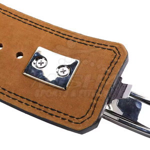 Ceinture de levier d'haltérophilie en gros de haute qualité ceinture de levier d'haltérophilie en cuir sur mesure - Product Image 4