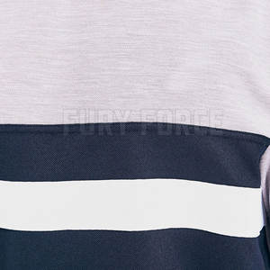 Vente chaude T-shirts pour hommes 100% coton séchage rapide et respirant Slim Fit vêtements décontractés tissu tricoté - Product Image 5