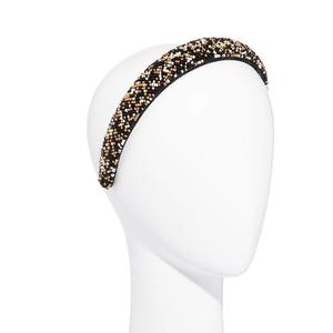 Diademas bordadas con cuentas de lujo, estilos adornados con diamantes de imitación y cristal, diadema con detalle de corazón, cuentas de la India - Product Image 6