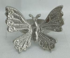 Vente en gros Anneaux de serviette en métal bois de cerf enveloppés Accessoire de décoration artistique de table pour mariage cuisine occasions de printemps événements de Noël - Product Image 2