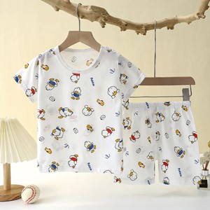 Camisetas de Punto Casuales para Niños al por Mayor, de Alta Calidad, con Logotipo Personalizado, Holgadas, Cómodas, de Manga Corta, Cuello Redondo, 100% Algodón - Product Image 2