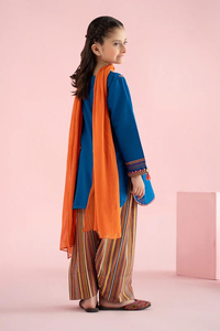 Pyjama d'été décontracté sur mesure pour femme en coton et soie tricotés, qualité supérieure, taille élastique, respirant, séchage rapide, motif dessiné à la main - Product Image 3