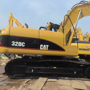 CAT320C Secondhand Crawler Excavator with Low Working Hours 20 Ton Excavator Machine Digger in Shanghai CAT 320C excavator - Product Image 1