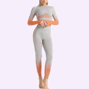 Conjunto de Yoga para Mujer, Ropa Deportiva para Gimnasio, Traje de Fitness de Alta Calidad, Conjunto de Dos Piezas, Venta al Por Mayor - Product Image 3