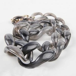 Women's Boho Chic Style Necklace Handmade Eco-Friendly Natural Horn Chain Resin Combination Statement By HAND MADE CRAFT - Product Image 2