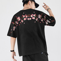 T-shirts imprimés pour hommes Hell Acid Wash Vintage Bapees Oversize Tshirt Unis En Coton Blanc Personnalisé Running Man Tee Shirt