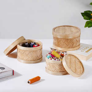 Coffret cadeau de bougies pour fête de mariage, événement, promotion, boîtes en bambou faites à la main avec logo personnalisé - Product Image 3