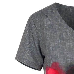 Camiseta de Enfermería Personalizada con Color y Diseño a Medida, MOQ Bajo, Nuevo Modelo de Uniformes Médicos en Color Sólido - Product Image 5