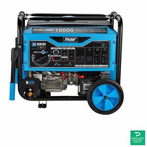 Générateur portable Pulsar CO Sentry PG10000BRCO avec capteur de monoxyde de carbone, démarrage automatique, 60 Hz, refroidissement par air - Product Image 3