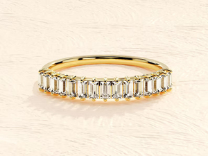 แหวนเพชรโมอิสอัญมณีสีทอง14K แบบออกแบบได้ตามต้องการสำหรับผู้ผลิตเครื่องประดับเพชรพร้อมชุบทอง - Product Image 4