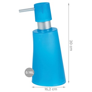 เครื่องจ่ายสบู่สไปเรลล่า คอลเลคชั่น MOVE สีฟ้าเอฟเฟกต์ไอศกรีม - Product Image 2